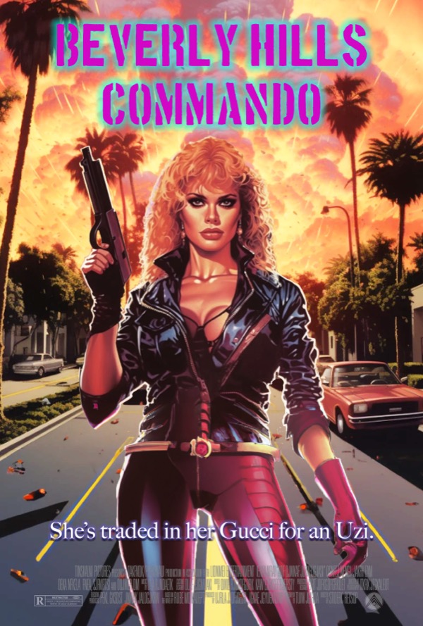 beverly hills commando movie poster