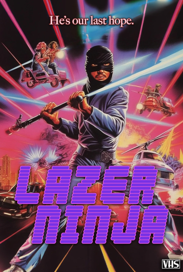 lazer ninja movie poster